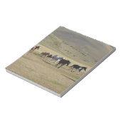Bloc-note Troupeau de chevaux (Tourné)
