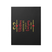 Bloc-note Trousse de survie (Tourné)