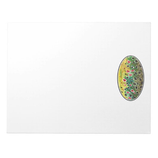 Bloc-note Trout Fly FIshing (Devant)