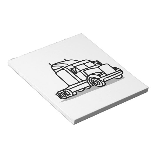 Bloc-note Truck Outline (Incliné)