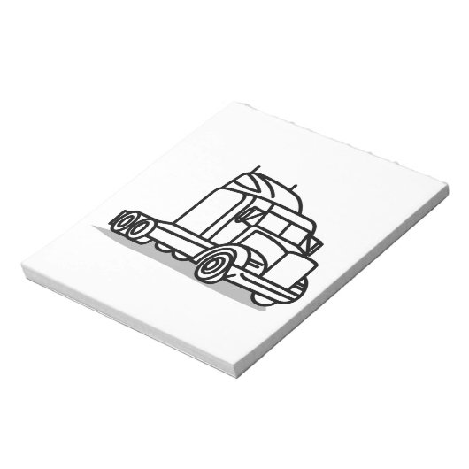 Bloc-note Truck Outline (Tourné)