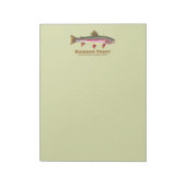 Bloc-note Truite arc-en-ciel latine (Tourné)