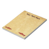 Bloc-note Truite rustique (Tourné)