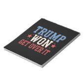 Bloc-note Trump a Gagné Faites Avec 2024 (Tourné)