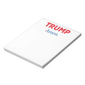 Bloc-note Trump Amen (Tourné)