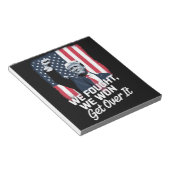 Bloc-note Trump va s'en remettre à Trump Victory 47e Préside (Incliné)