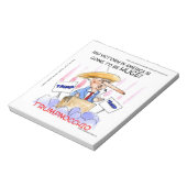 Bloc-note Trumpnocchio Drôle Donald Trump Articles (Tourné)