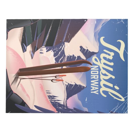 Bloc-note Trysil Norvège (Devant)