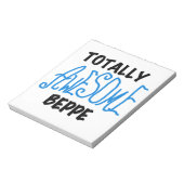 Bloc-note Tshirts et cadeaux de Beppe totalement géniaux (Tourné)