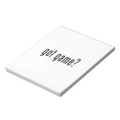 Bloc-note tu as du jeu ? (Tourné)