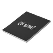 Bloc-note tu as du jeu ? (Tourné)