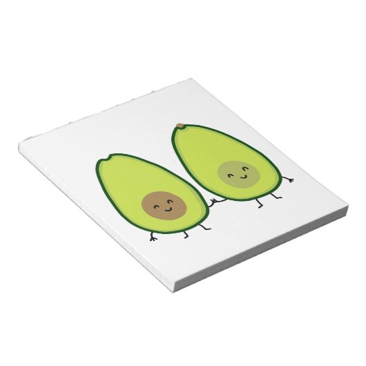 Bloc-note Tu es ma moitié PARFAITE, AVOCADO (Incliné)