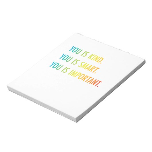 Bloc-note Tu Es Un Peu Intelligent, Tu Es Important (Tourné)