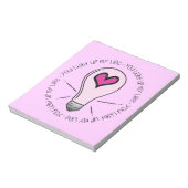 Bloc-note Tu Illumines Ma Vie (Tourné)