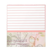 Bloc-note Tu me connaissais (Devant)