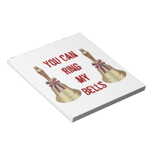 Bloc-note Tu peux faire sonner mes cloches (Incliné)