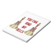 Bloc-note Tu peux faire sonner mes cloches (Tourné)