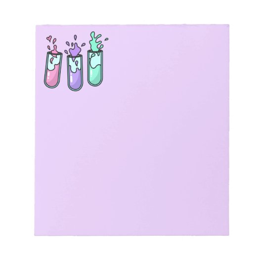 Bloc-note Tubes de test de turbulence (Devant)