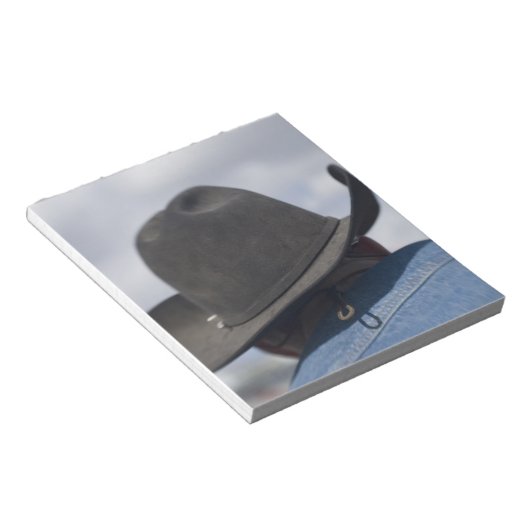 Bloc-note Tucson, Arizona. Casquettes Cowboy en usage à (Incliné)