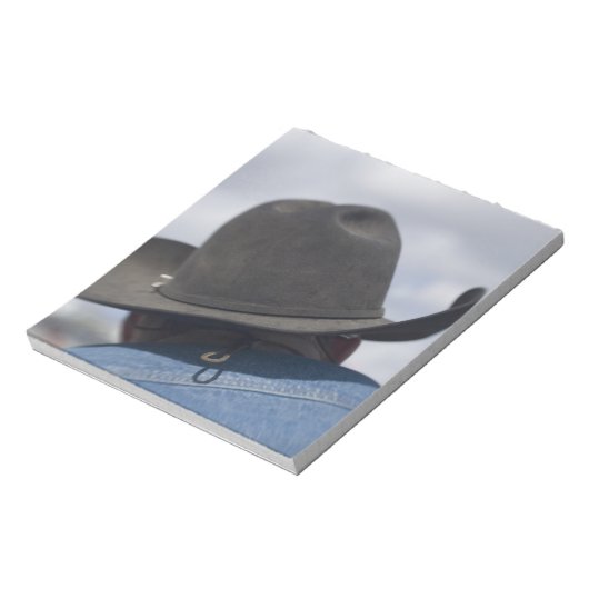 Bloc-note Tucson, Arizona. Casquettes Cowboy en usage à (Tourné)