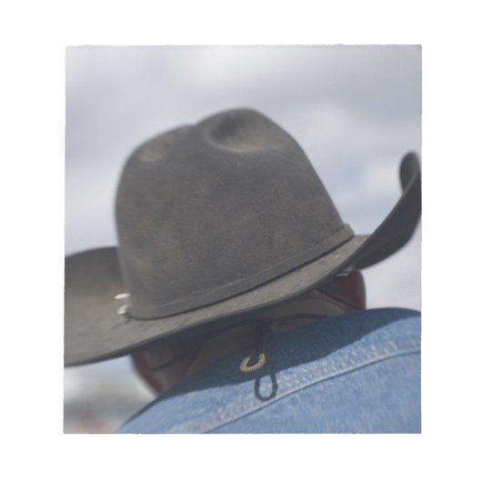 Bloc-note Tucson, Arizona. Casquettes Cowboy en usage à (Devant)