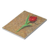 Bloc-note Tulipe jaune et rouge (Tourné)