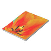 Bloc-note Tulipe orange (Tourné)