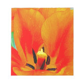 Bloc-note Tulipe orange (Devant)