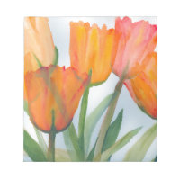 Tulipes d'agrumes orange