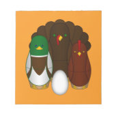 Bloc-note Turducken - (Devant)