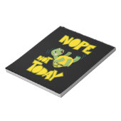 Bloc-note Turlte Lover | Turtle Pas Aujourd'Hui (Tourné)