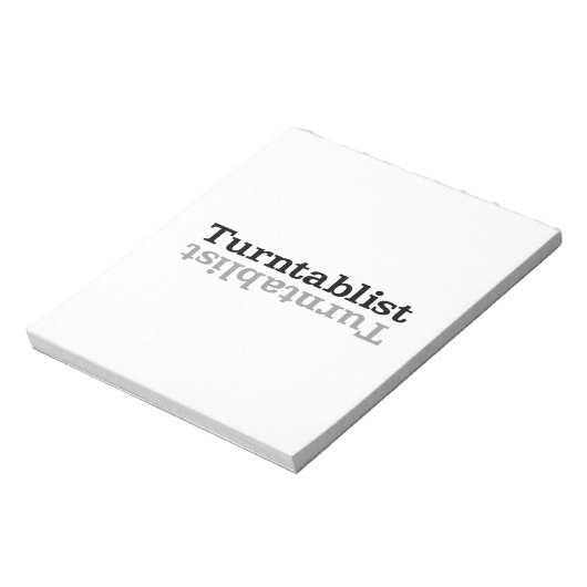 Bloc-note Turnstitut ʇ sılqɐ ʇ ud n (Tourné)