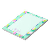 Bloc-note Turquoise aux fraises (Tourné)