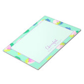 Bloc-note Turquoise aux fraises (Incliné)