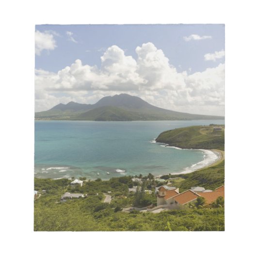 Bloc-note Turtle Beach, péninsule sud-est, St Kitts, (Devant)
