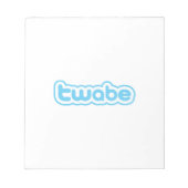 Bloc-note twabe (Devant)