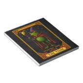 Bloc-note T'was The 'Tism M'Lord Frog Meme Autism Awareness (Incliné)