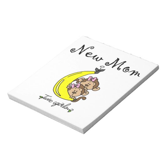 Bloc-note Twin Girls Nouveau cadeau maman (Tourné)