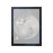 Bloc-note Twin Grail Spacecraft Orbitant La Lune. (Tourné)