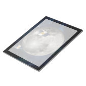 Bloc-note Twin Grail Spacecraft Orbitant La Lune. (Incliné)