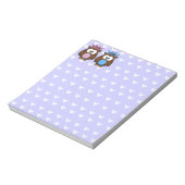 Bloc-note twin owl princess (Tourné)