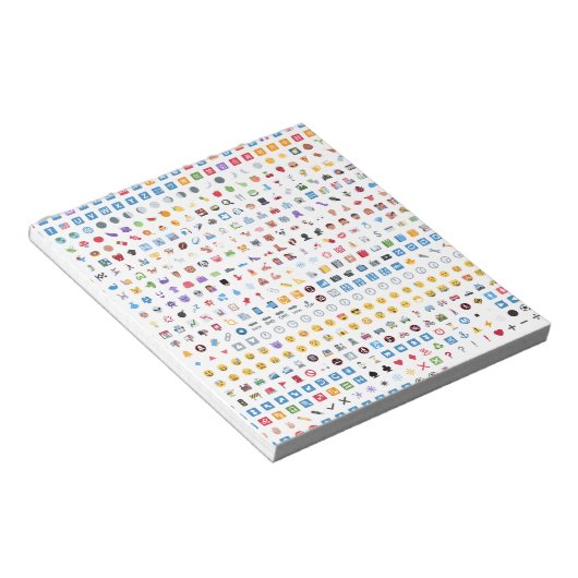 Bloc-note Twitter Emoji (Twemoji) (Incliné)