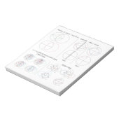 Bloc-note Types de losanges (Tourné)