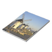 Bloc-note UE, Espagne, La Mancha, Consuegra. Windmills et (Tourné)