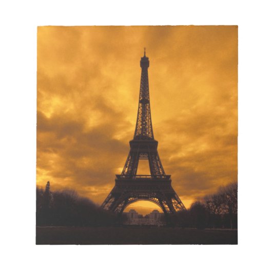 Bloc-note UE, France, Paris. Tour Eiffel. (Devant)