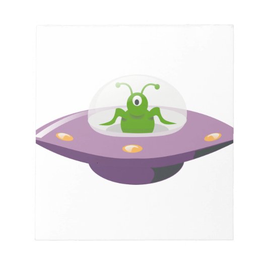 Bloc-note ufo (Devant)