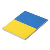 Bloc-note Ukraine bleue et jaune (Tourné)