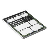 Bloc-note Ultimate Wellness Planner – Dark Floral Whimsical  (Incliné)