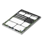 Bloc-note Ultimate Wellness Planner – Dark Floral Whimsical  (Tourné)