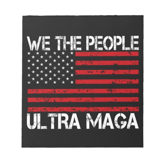 Bloc-note Ultra Maga Pro Trump 2024 Drôle Républicain (Devant)